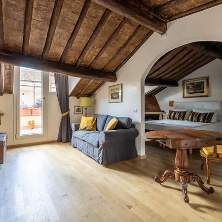 Apartman Attico Con Terrazza Privata Silenzioso Casa Mem Róma